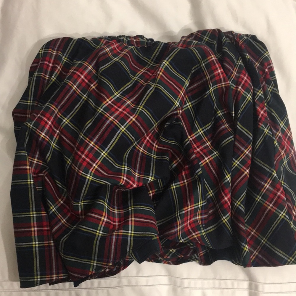 Checkerboard tube top barely worn